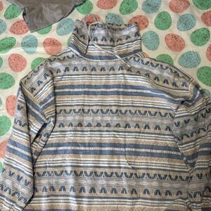 Paris Sports Club Worldwide 80s Cowl Neck Lightweight Onesize Shirt Resortcore